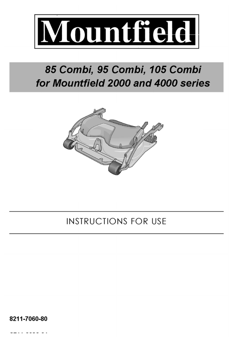 Mountfield 85 Combi Manuale utente