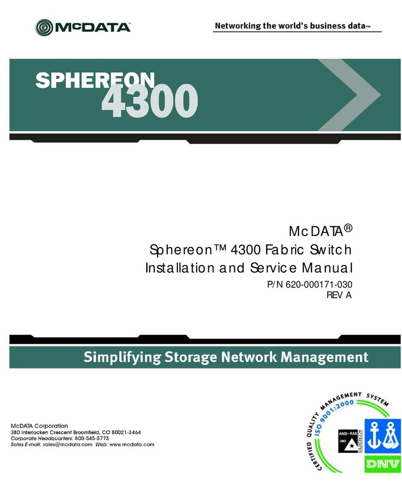 McDATA Sphereon 4300 Manuale