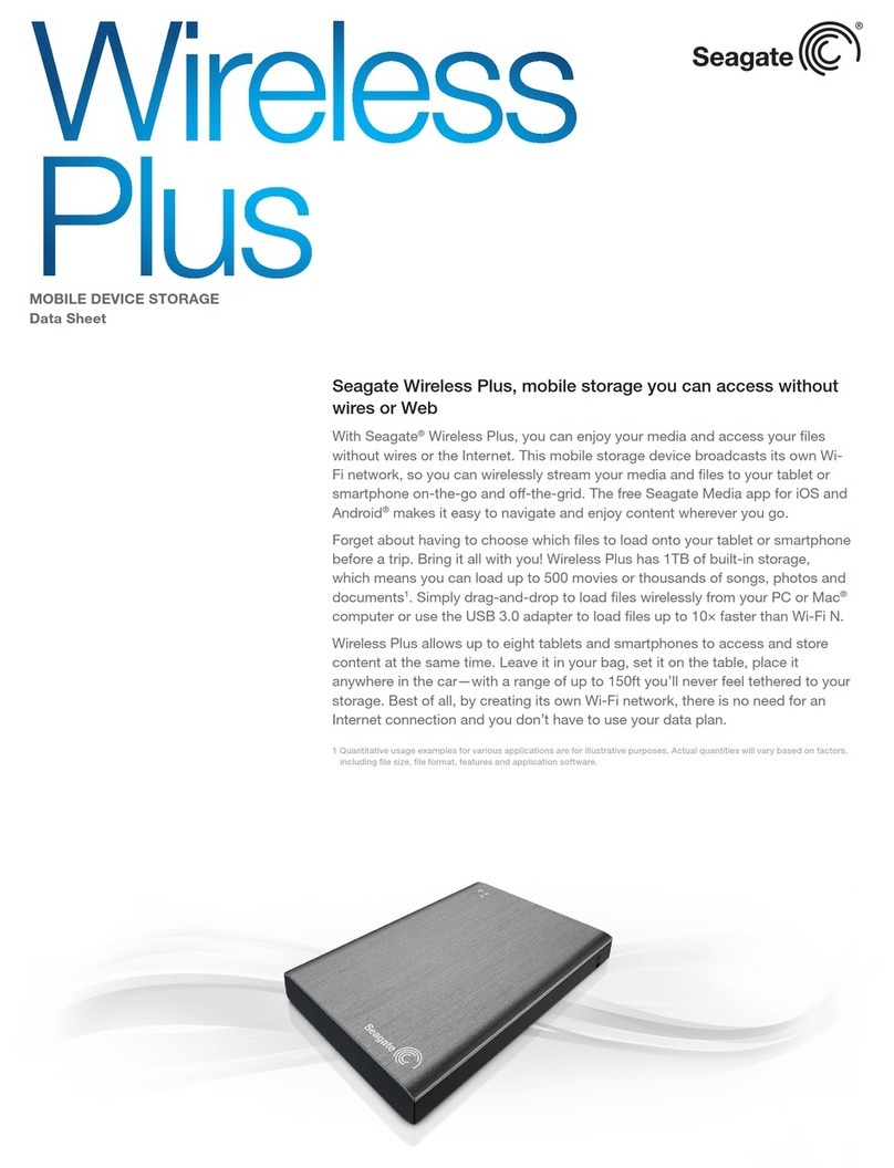Seagate Backup Plus Desktop Manuale utente