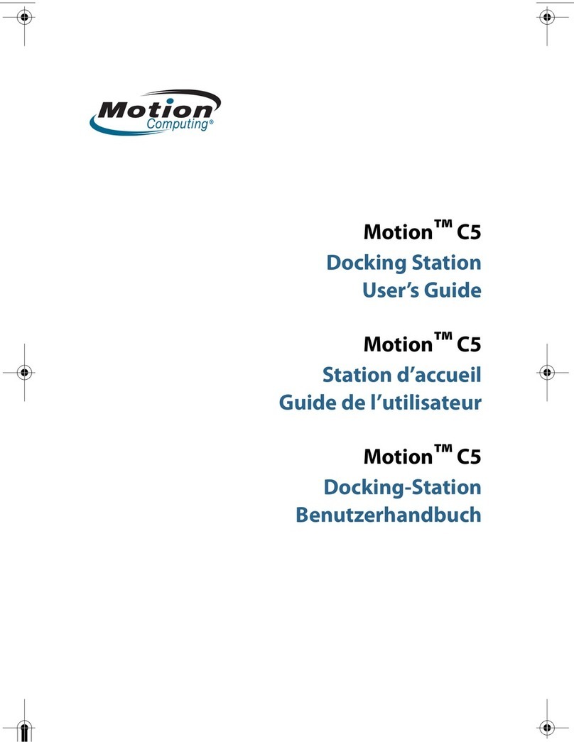 Motion Computing C5 Manuale utente