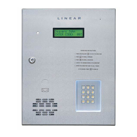 Linear AE-1000 Manuale utente