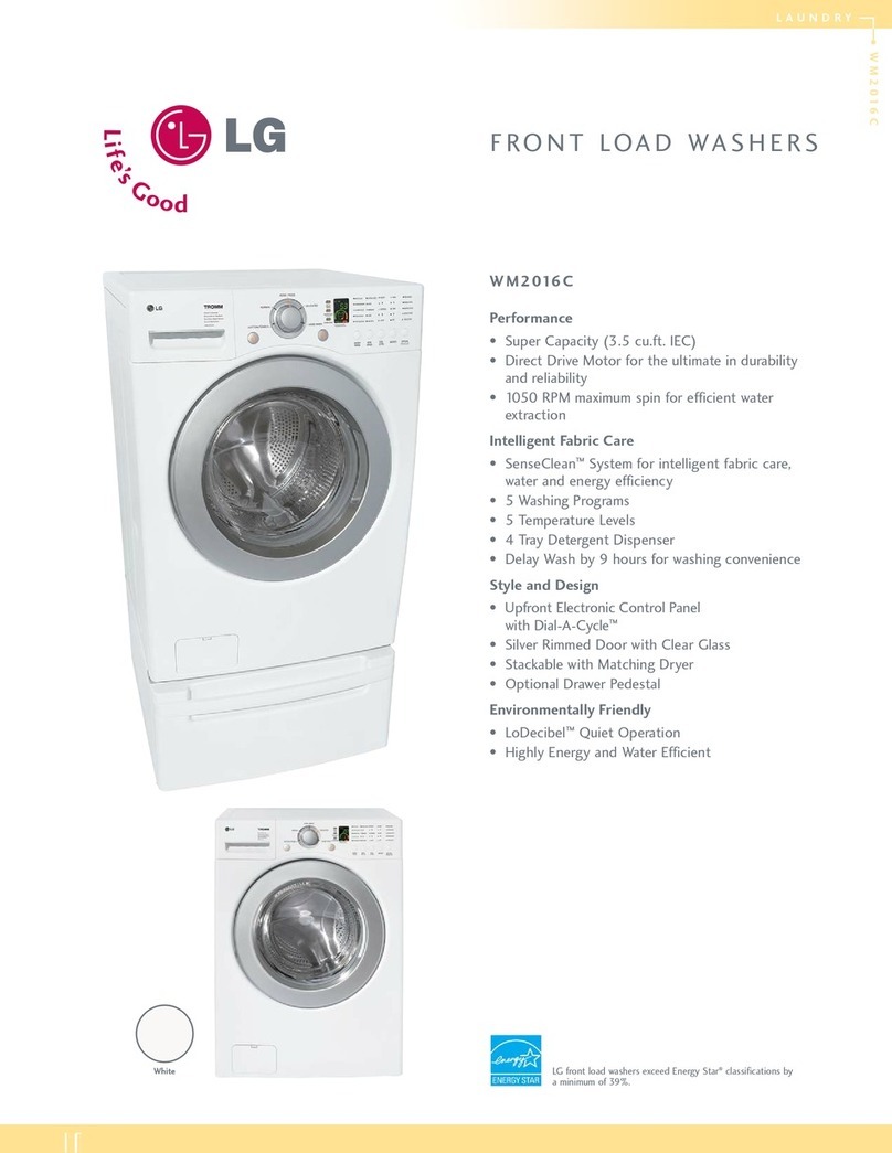 LG WM2016C Manuale utente