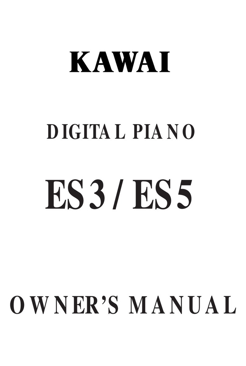 Kawai ES3 Manuale utente