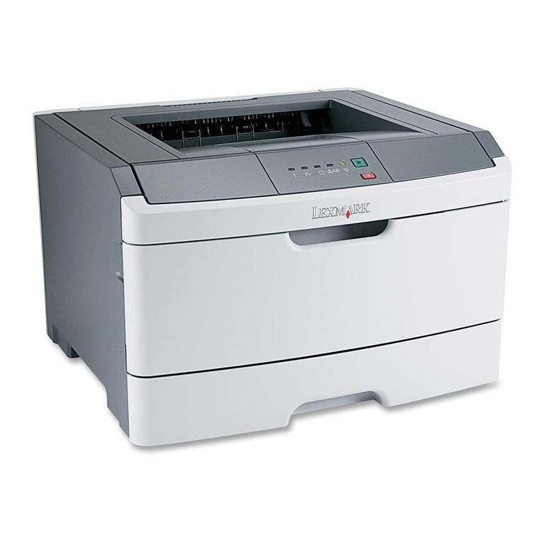 Lexmark E260d Series Manuale utente