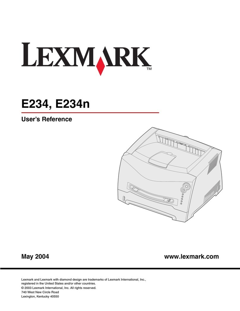 Lexmark E234 Scheda informativa del prodotto