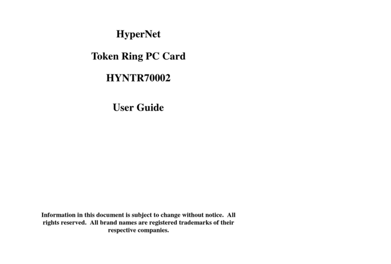 Hypertec HyperNet HYNTR70002 Manuale utente