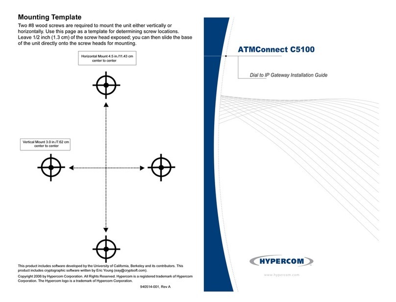 Hypercom ATMConnect C5100 Manuale utente