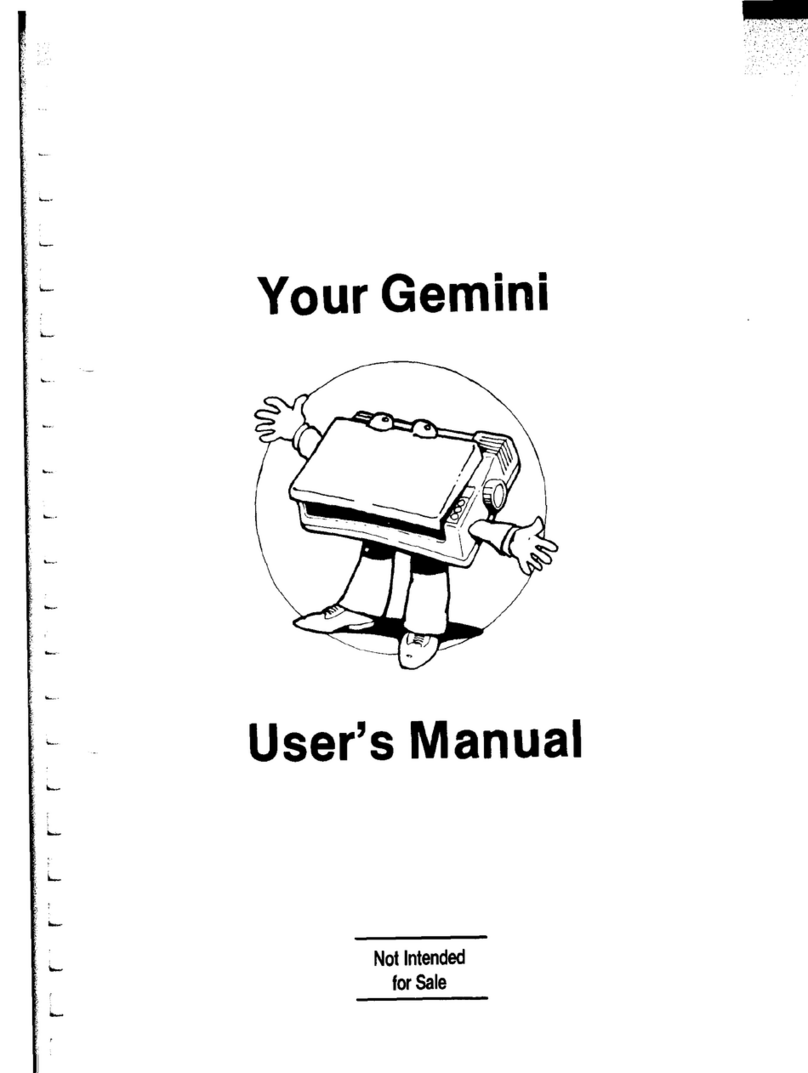 Gemini Printer Manuale utente