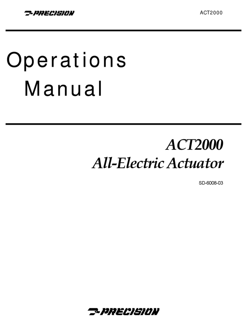 Precision Engine Controls Corporation ACT2000 Manuale utente