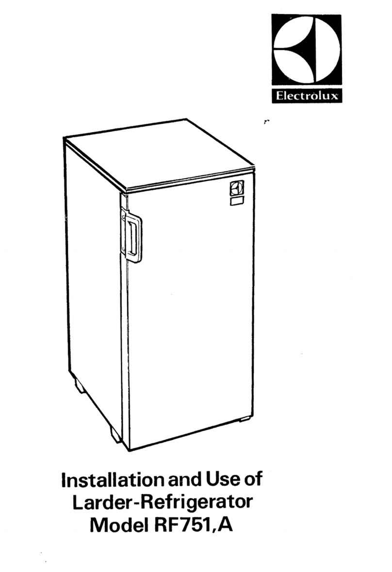 Electrolux RF751 Guida rapida