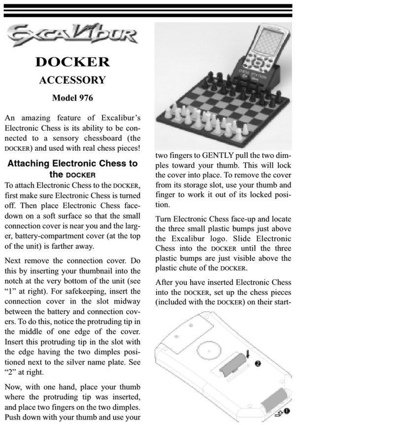 Excalibur 976 Manuale utente