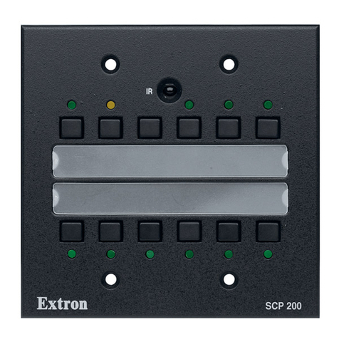 Extron electronics SCP 200 Manuale utente