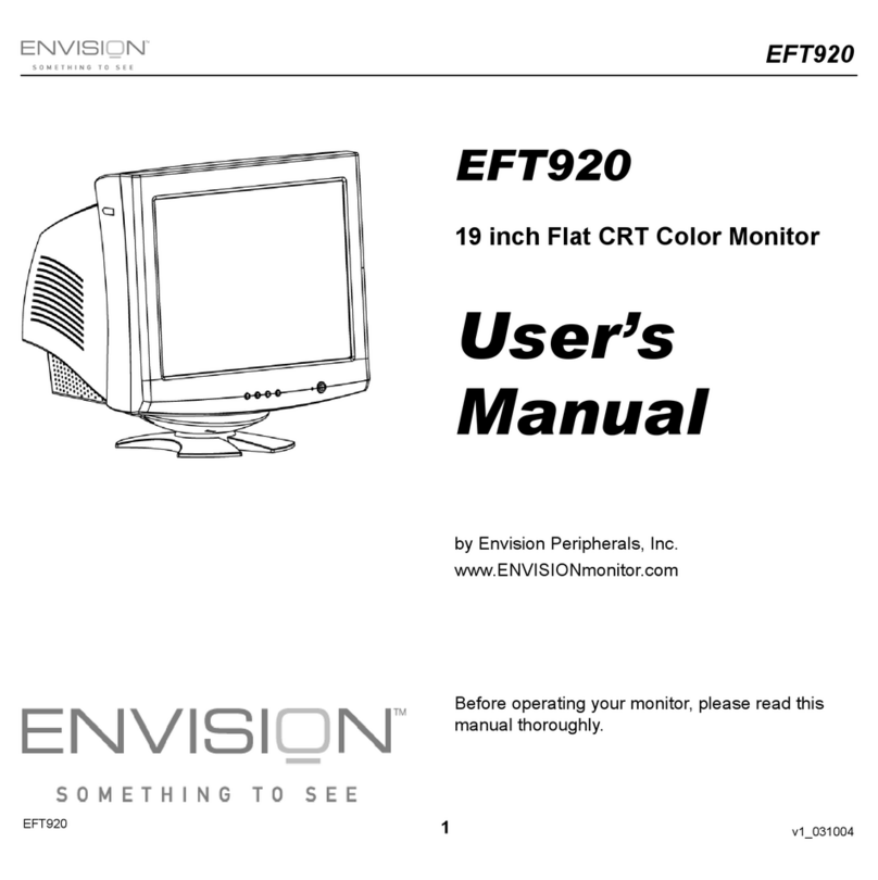 Envision EFT920 Manuale utente Envision EFT920 Manuale utente