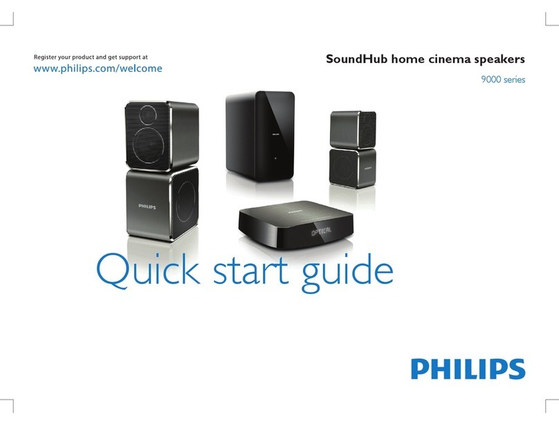 Philips Fidelio SoundHub CSS9216/12 Manuale utente