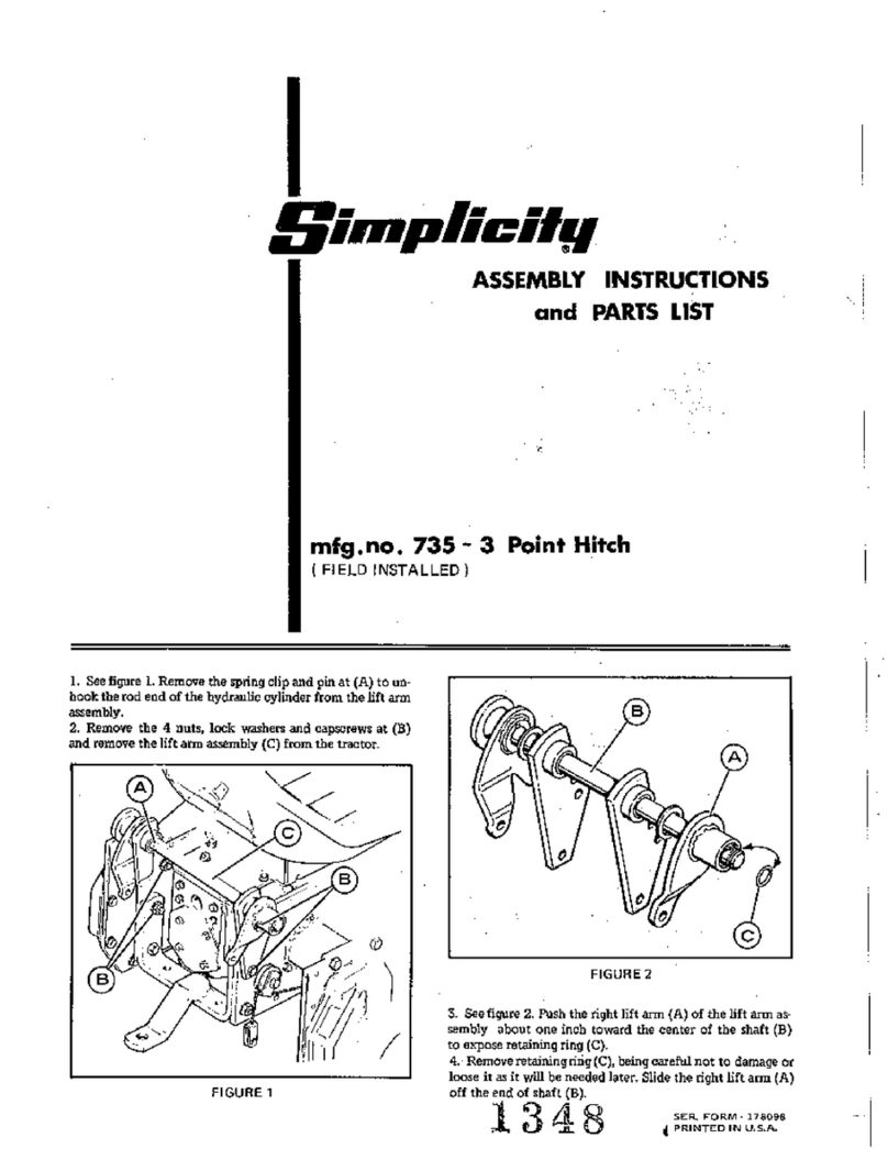Simplicity 735 Scheda tecnica