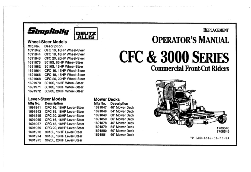 Simplicity 3000 Manuale utente