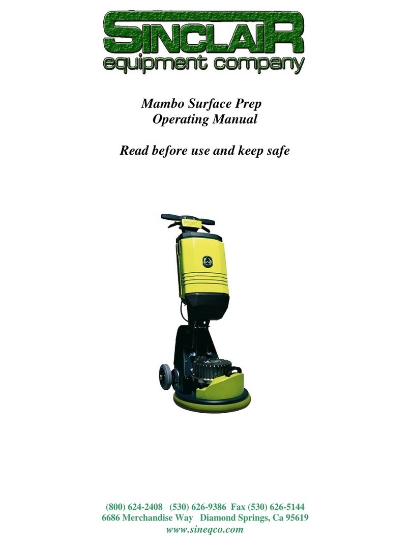 Sinclair Mambo Surface Prep Manuale utente