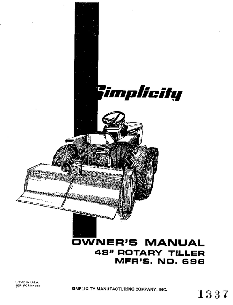 Simplicity 696 Manuale utente