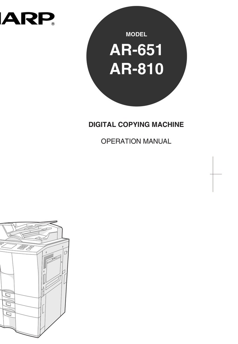 Sharp AR-651 Manuale utente