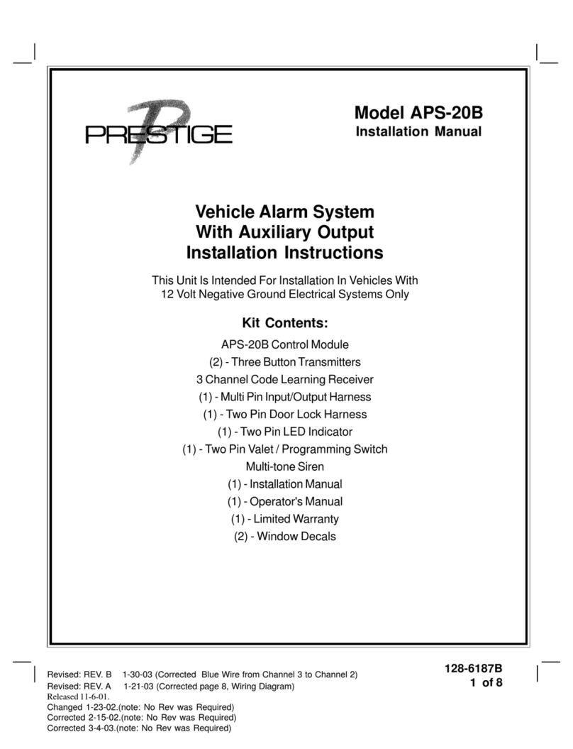 Prestige APS-20B Manuale utente