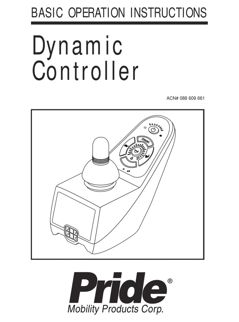 Pride Dynamic Controller INFMANU3676 Manuale utente