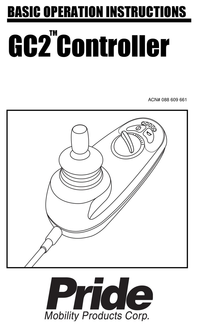 Pride Controller GC2 Manuale utente