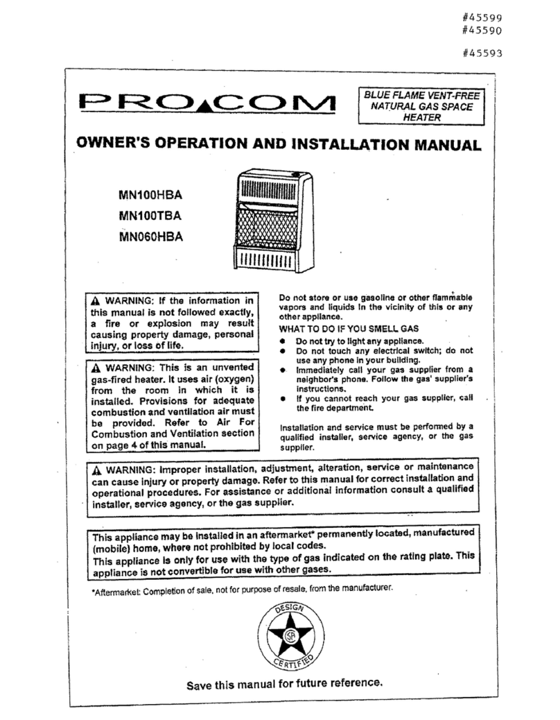 Procom MN060HBA Manuale utente
