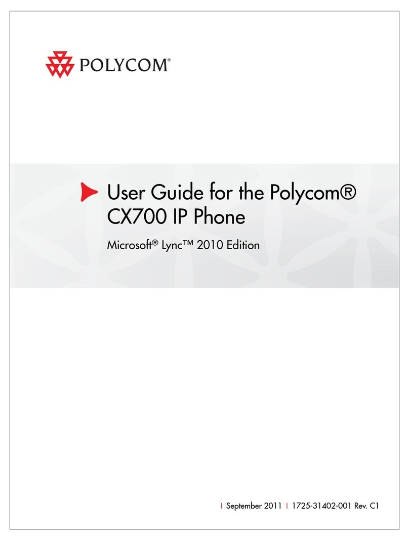 Polycom CX700 Manuale utente