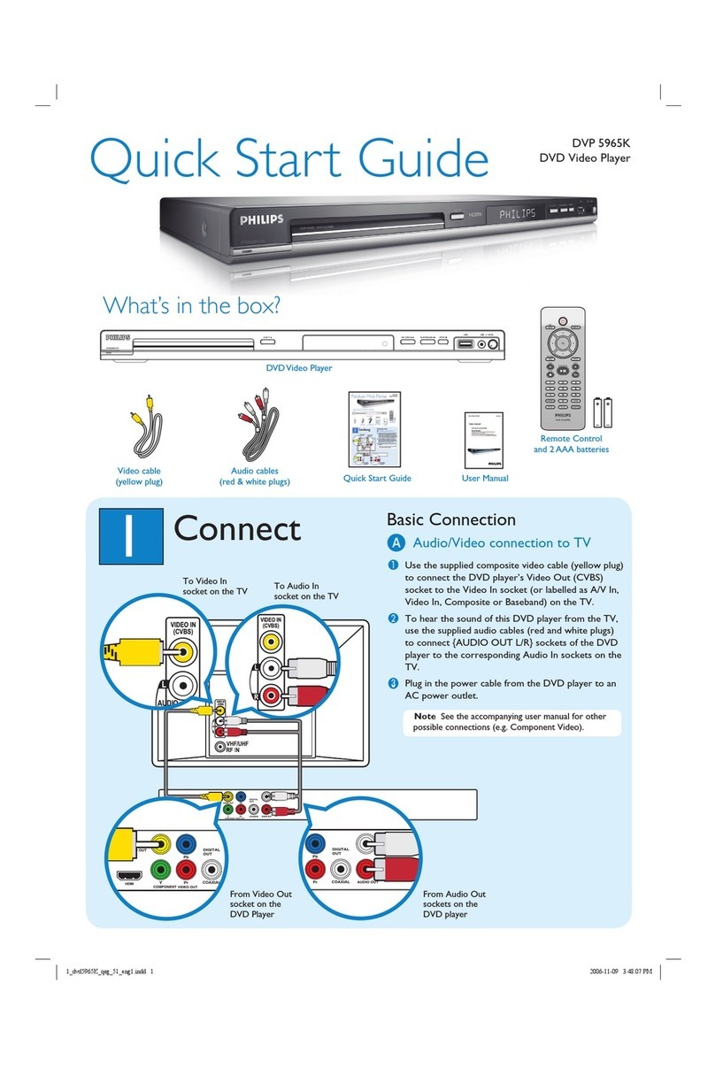 Philips DVP 5965K Manuale utente
