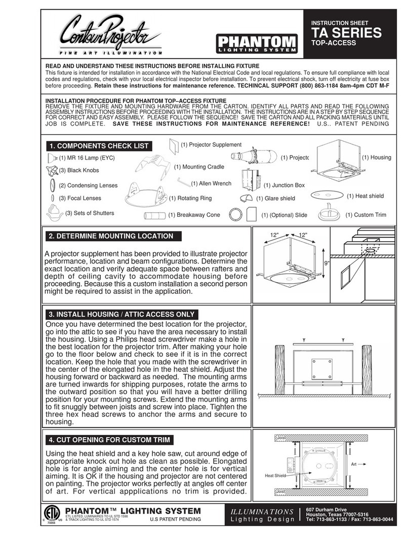 Phantom Tech Projector Manuale utente