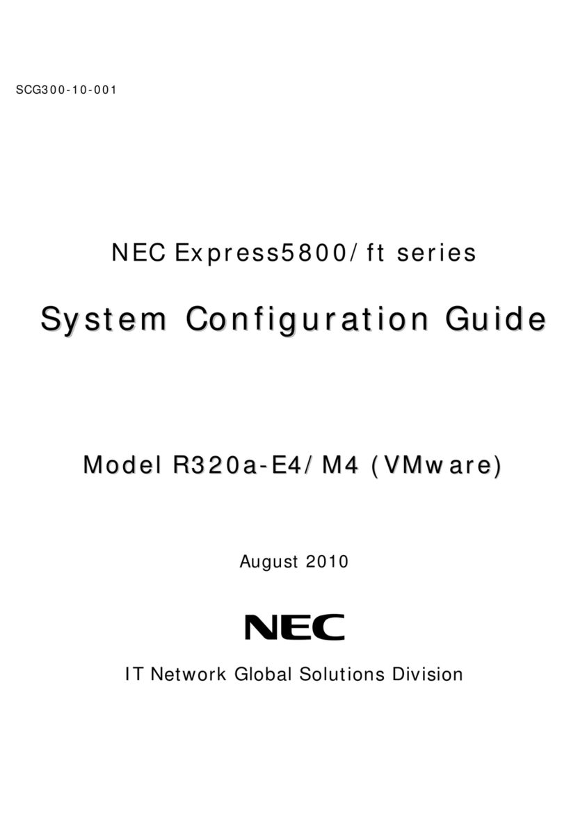 NEC R320a-E4 Manuale utente
