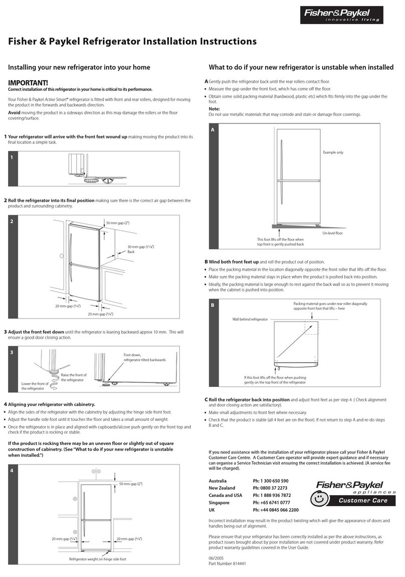 Fisher & Paykel ActiveSmart E522B Manuale utente