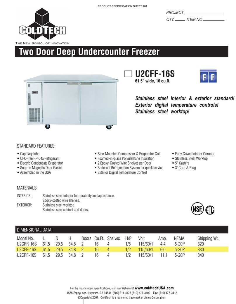 ColdTech U2CFF-16S Manuale utente