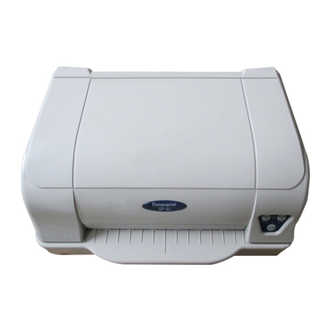 Compuprint SP40 Manuale utente