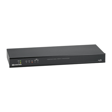 Crestron MC2E Manuale utente