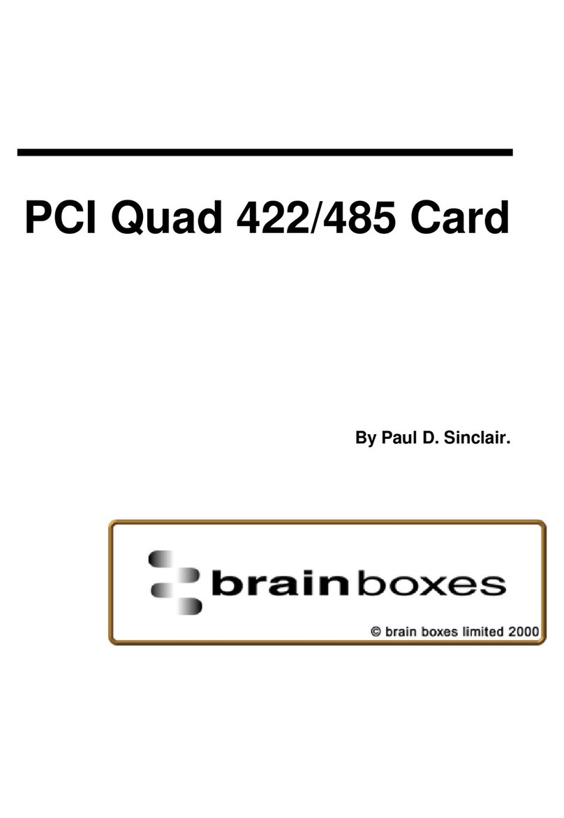 Brainboxes CC-346 Manuale utente