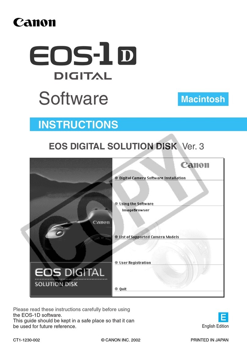 Canon EOS-1D Istruzioni per il montaggio