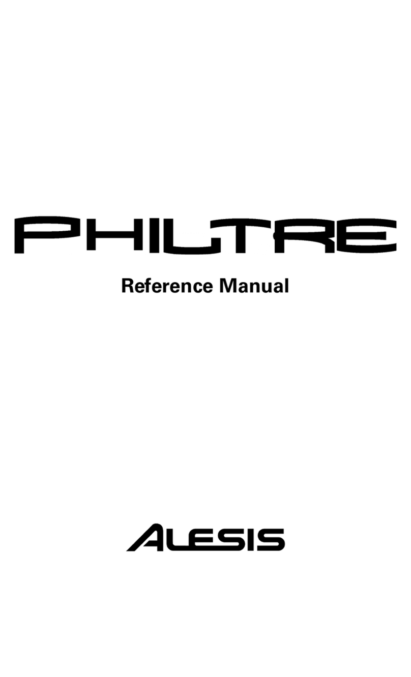 Alesis ModFX Manuale utente