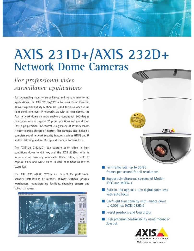 Axis AXIS 231D+ Manuale utente