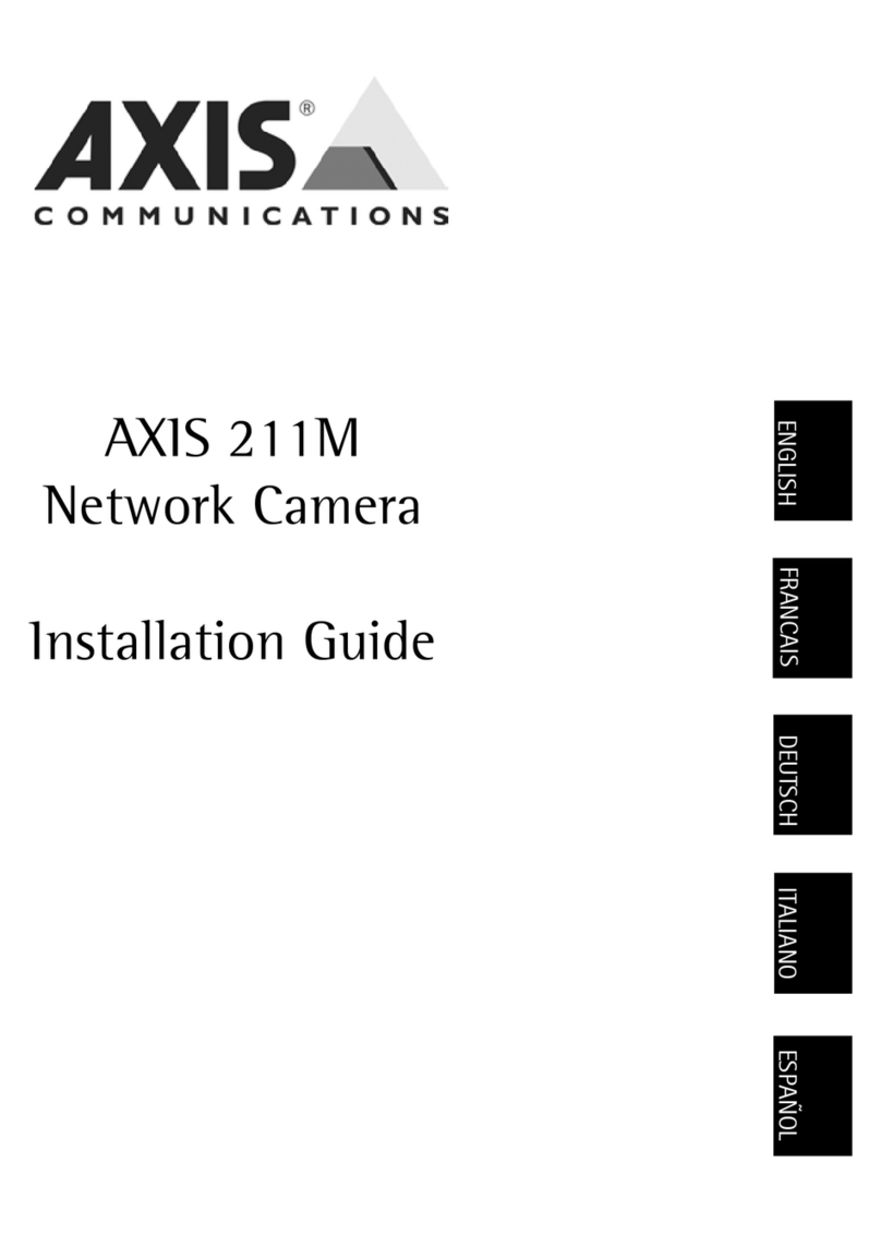 Axis 211M Manuale utente