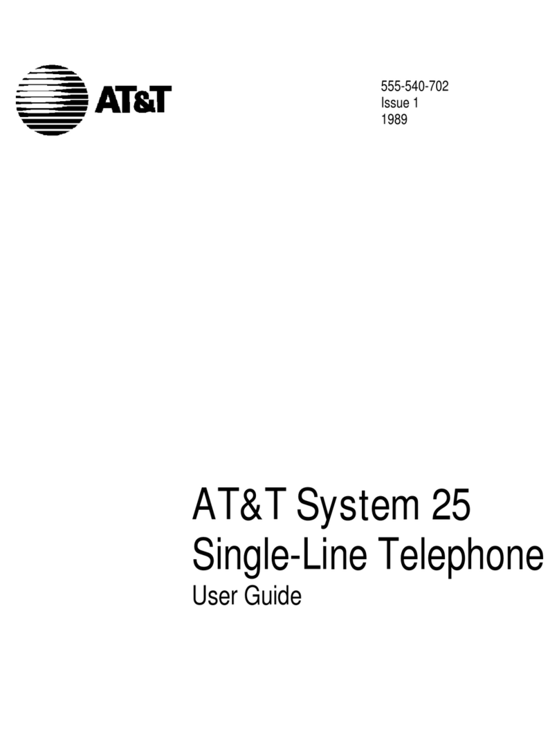 AT&T Definity 6402D Manuale utente
