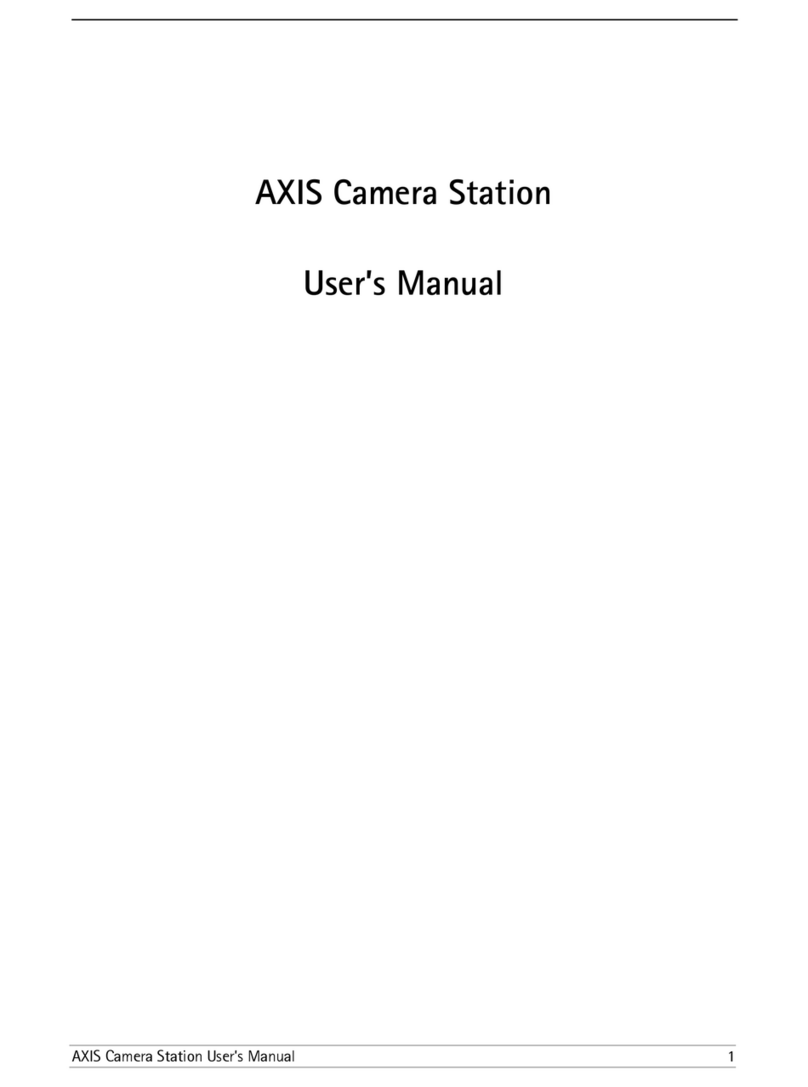 Axis Camera Station Manuale utente