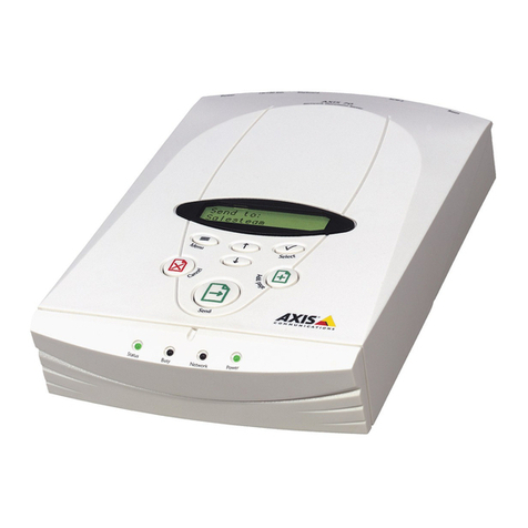 Axis 7000 Manuale utente