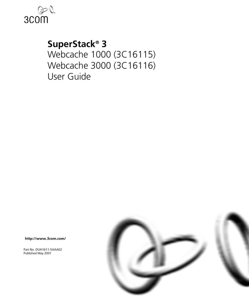 3Com SuperStack 3C16115 Manuale utente