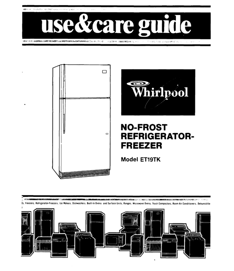 Whirlpool ET19TK Manuale utente