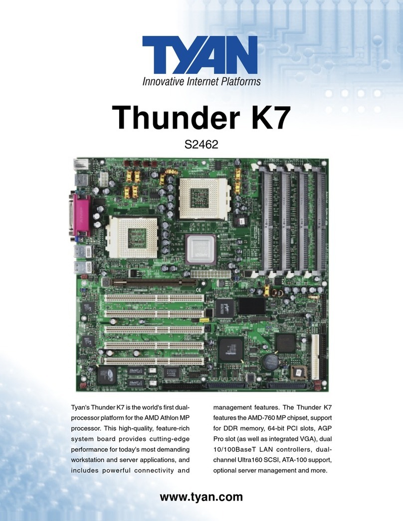 TYAN THUNDER K7 Manuale utente