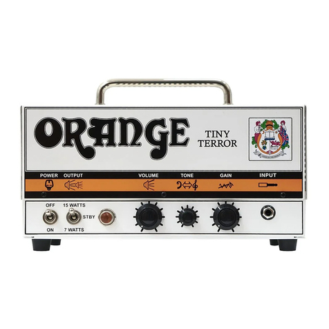 ORANGE Tiny Terror Manuale utente