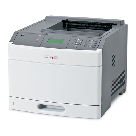 Lexmark T650dn Manuale utente