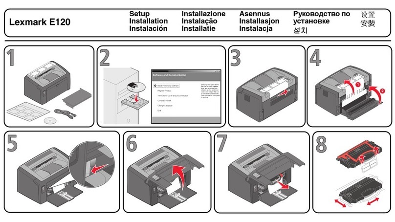 Lexmark E120 Manuale utente