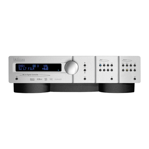 Lexicon MC-8 Guida rapida